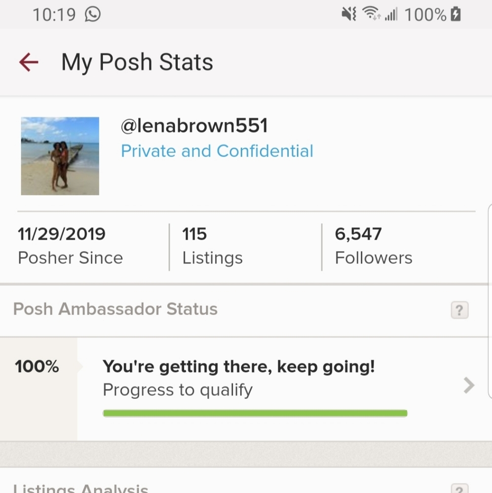 FINALLY MADE POSH AMBASSADOR!!